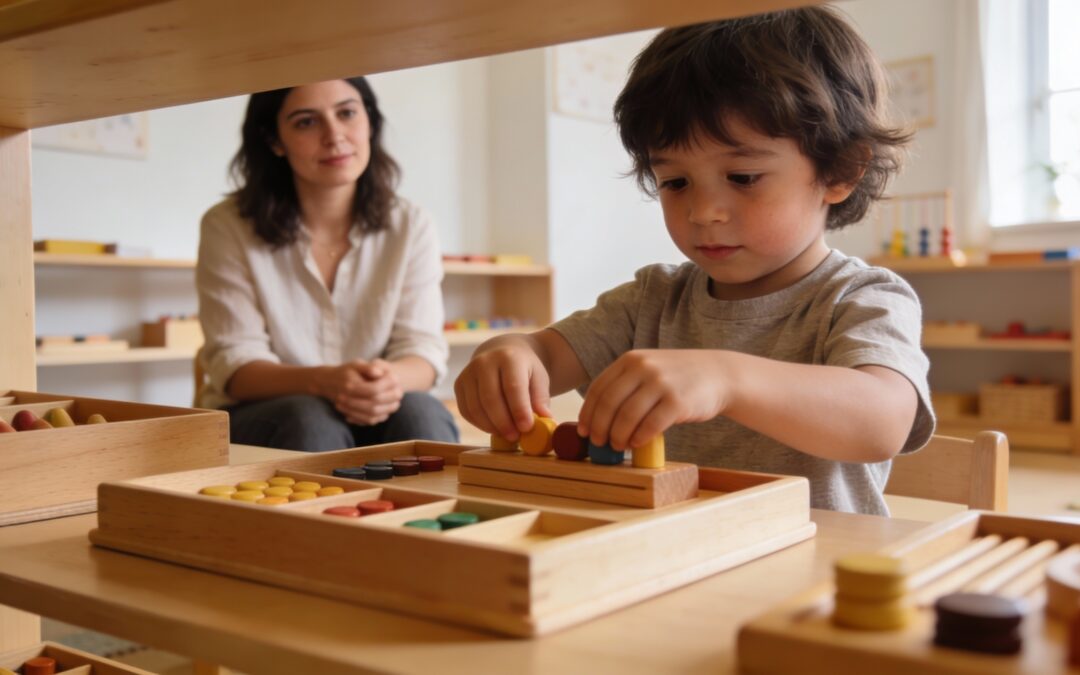 Le rôle de l’adulte observateur, un « phare » pour l’enfant en pédagogie Montessori