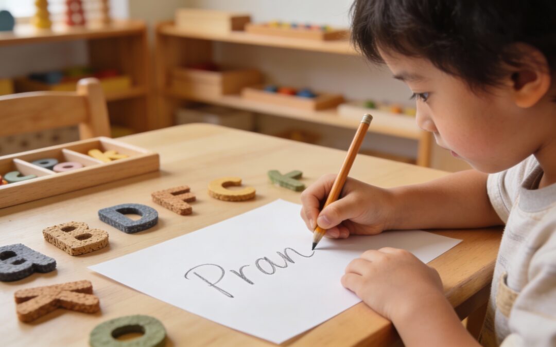 Apprendre à écrire son prénom en maternelle : pourquoi, quand et comment ?