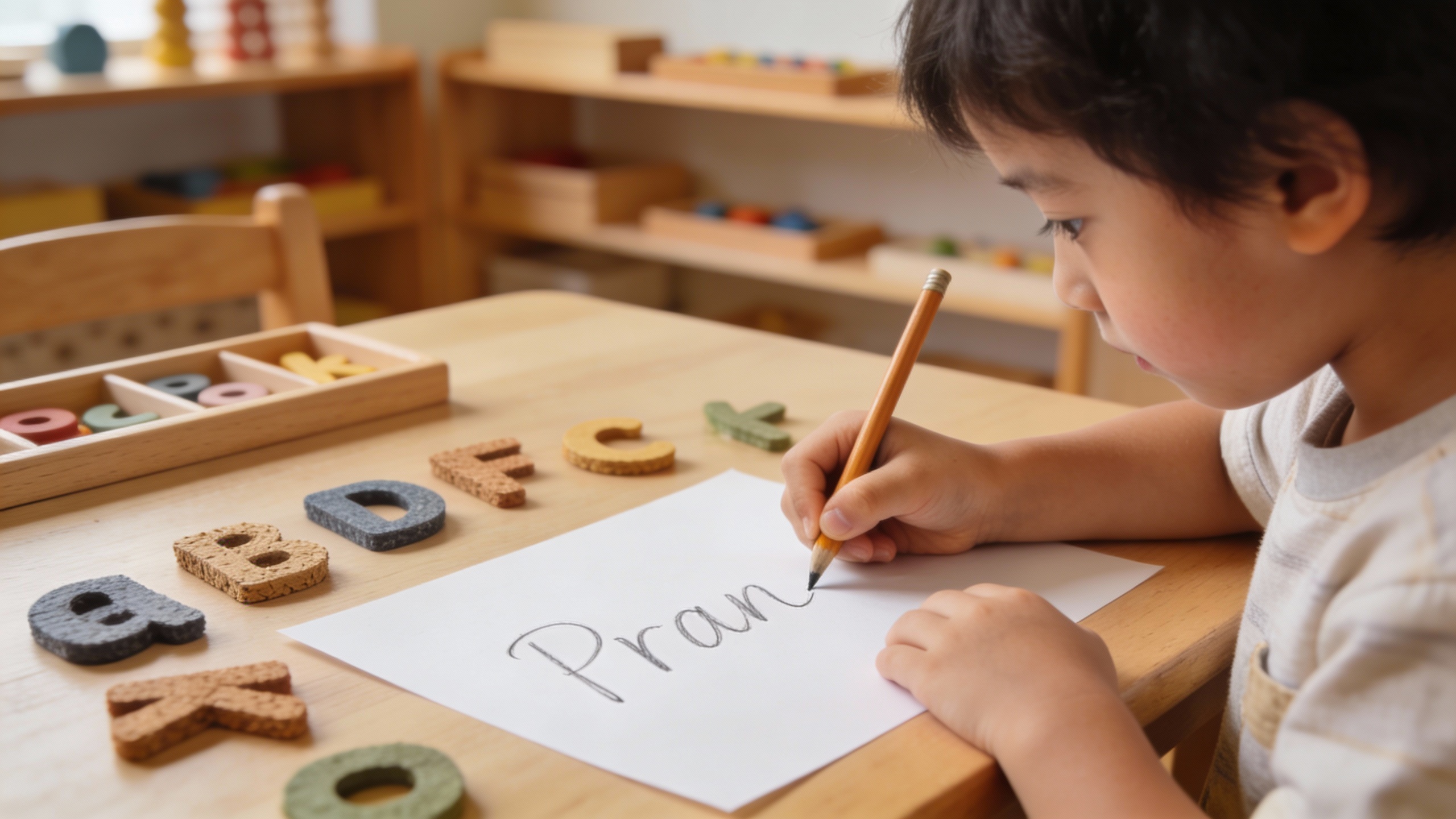 Apprendre à écrire son prénom