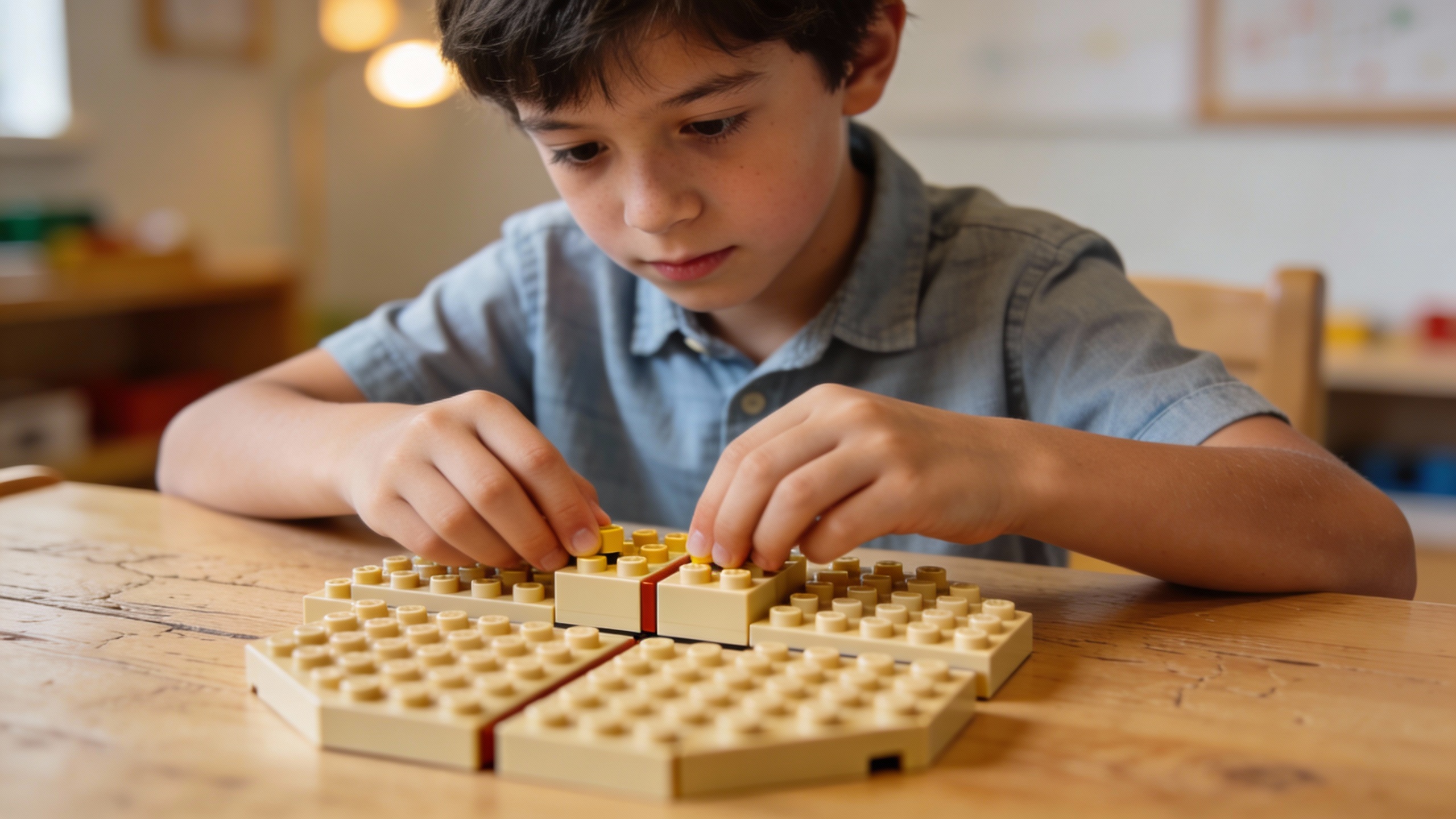Comprendre les fractions avec des Lego