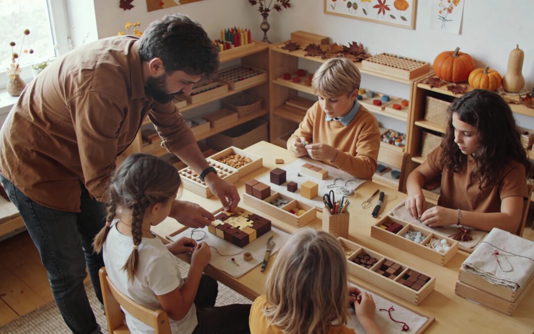 Stage de Toussaint Montessori : activités et informations pour enfants de 3 à 12 ans