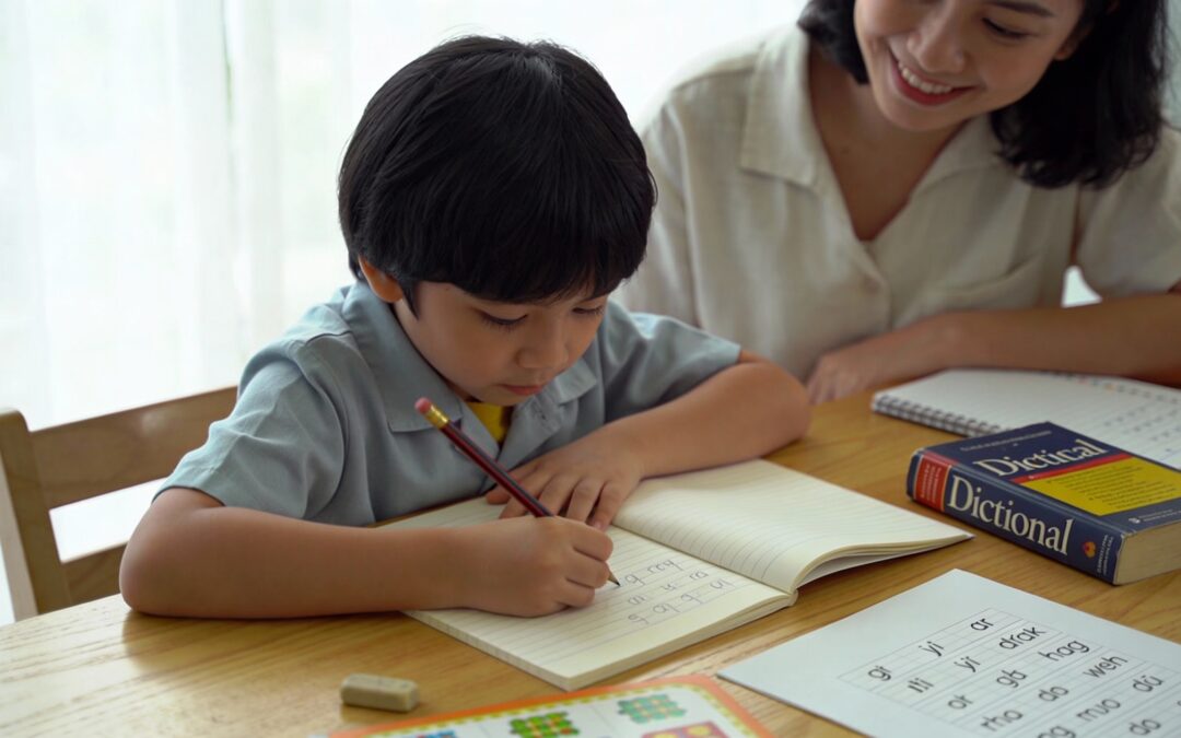 Dictées et grammaire pour les enfants du primaire : exercices, méthodes et supports