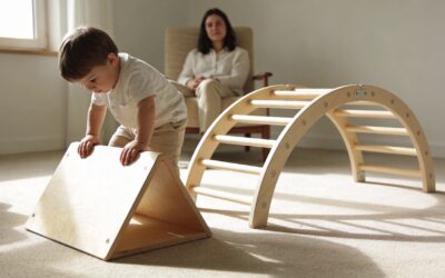 Triangle de Pikler ou arche d’escalade : que choisir pour votre enfant ?