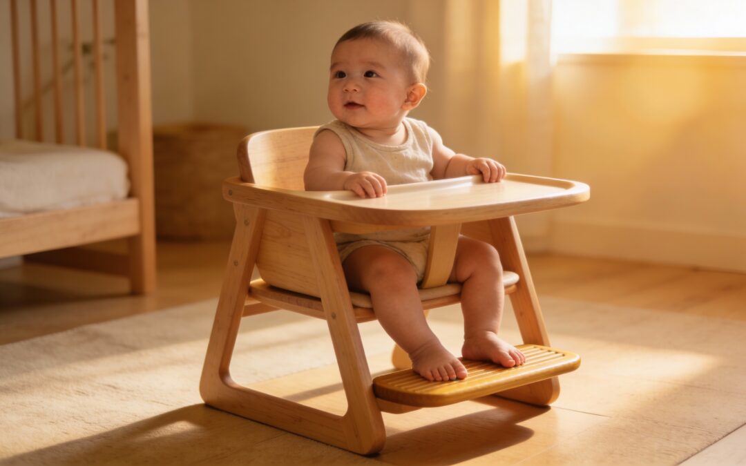 Chaise de sevrage bébé Montessori : dimensions et repères essentiels