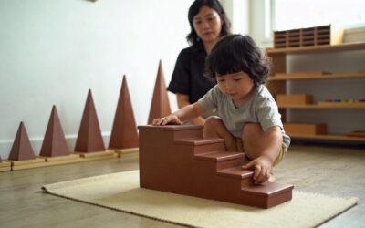 L’escalier marron Montessori