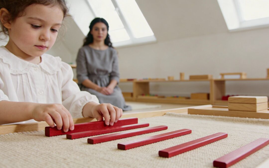 Barres rouges Montessori