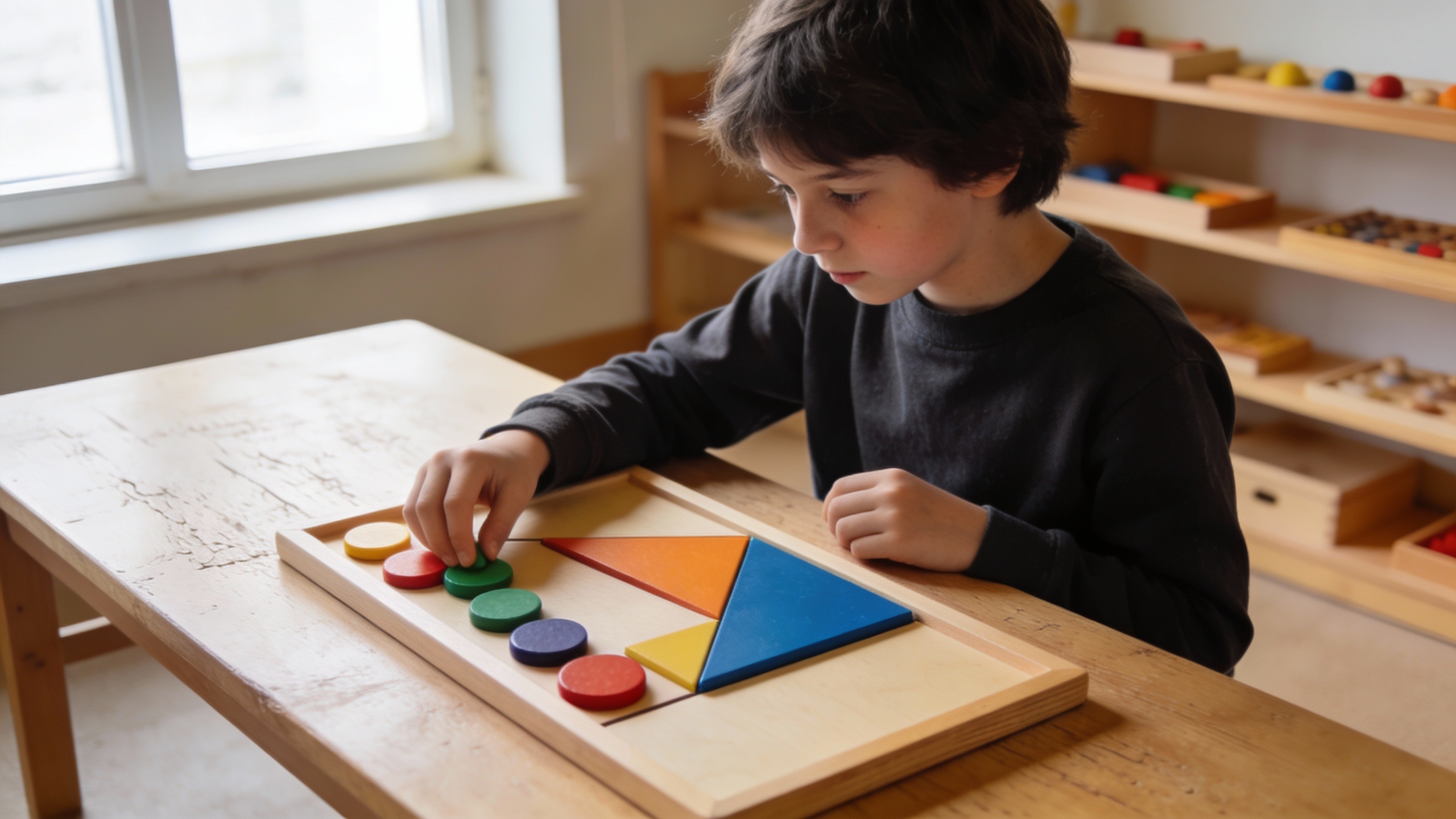 Table de Pythagore sensorielle