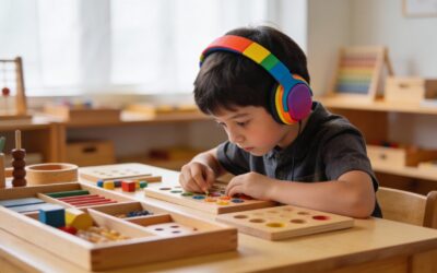 Casque anti-bruit enfant pour la concentration