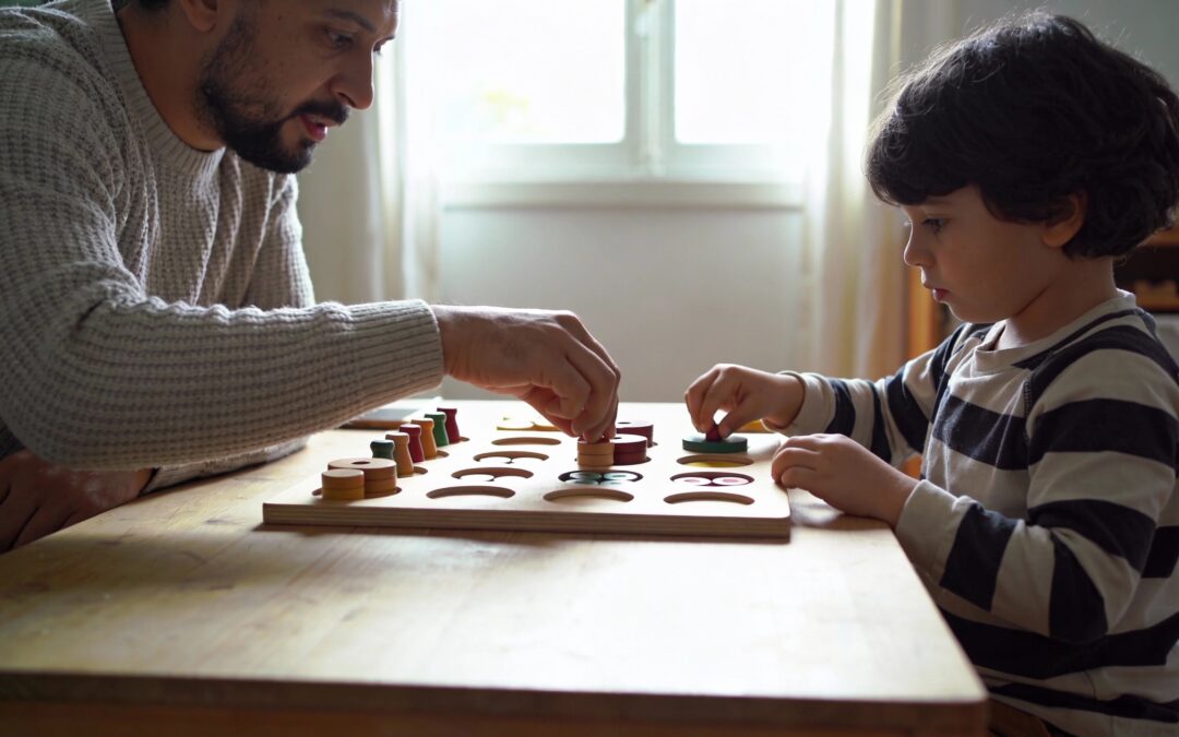 Jeux coopératifs pour enfants de 3 ans : bien choisir et accompagner selon la pédagogie Montessori
