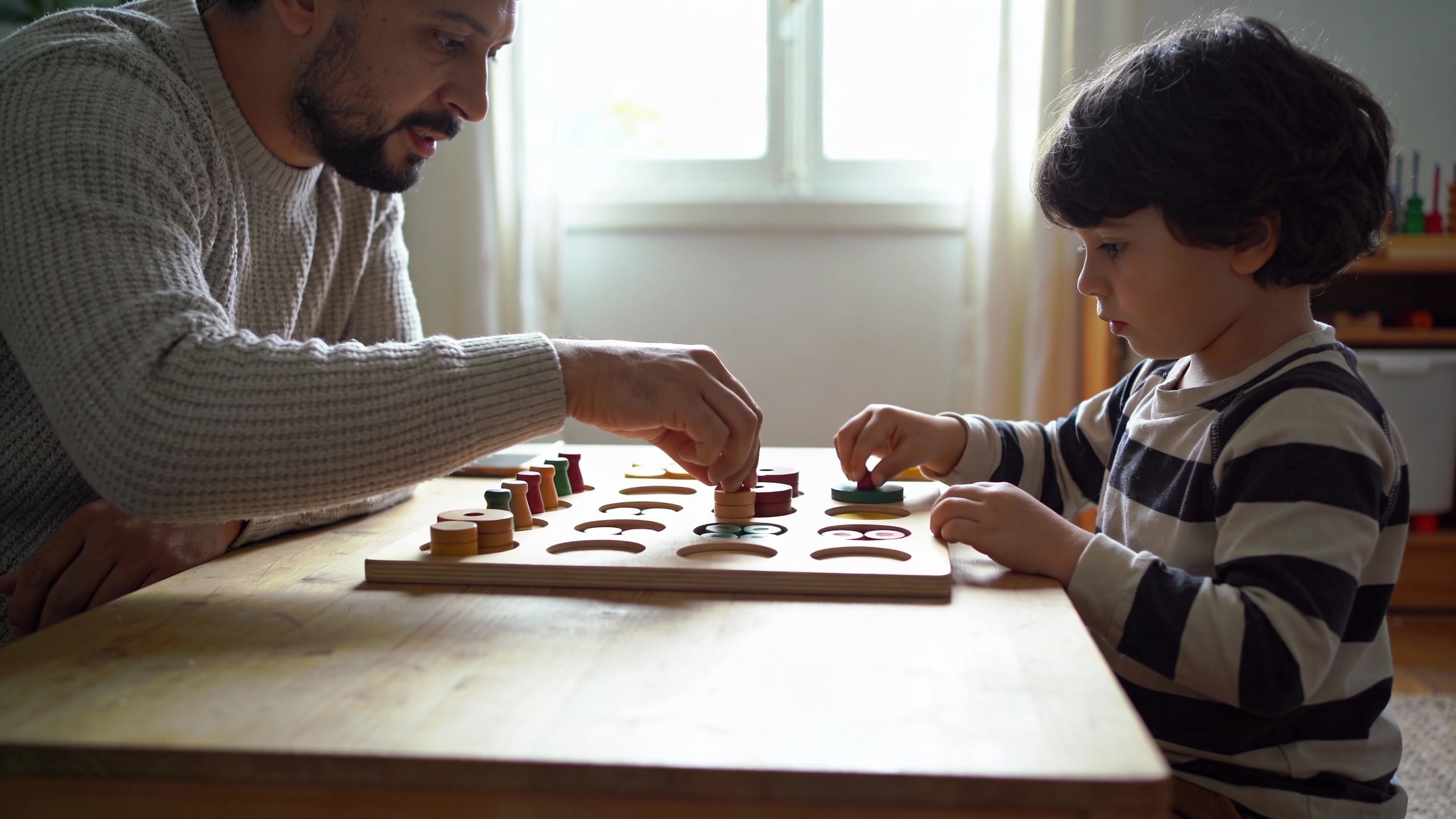 Jeux de société coopératifs 3 ans