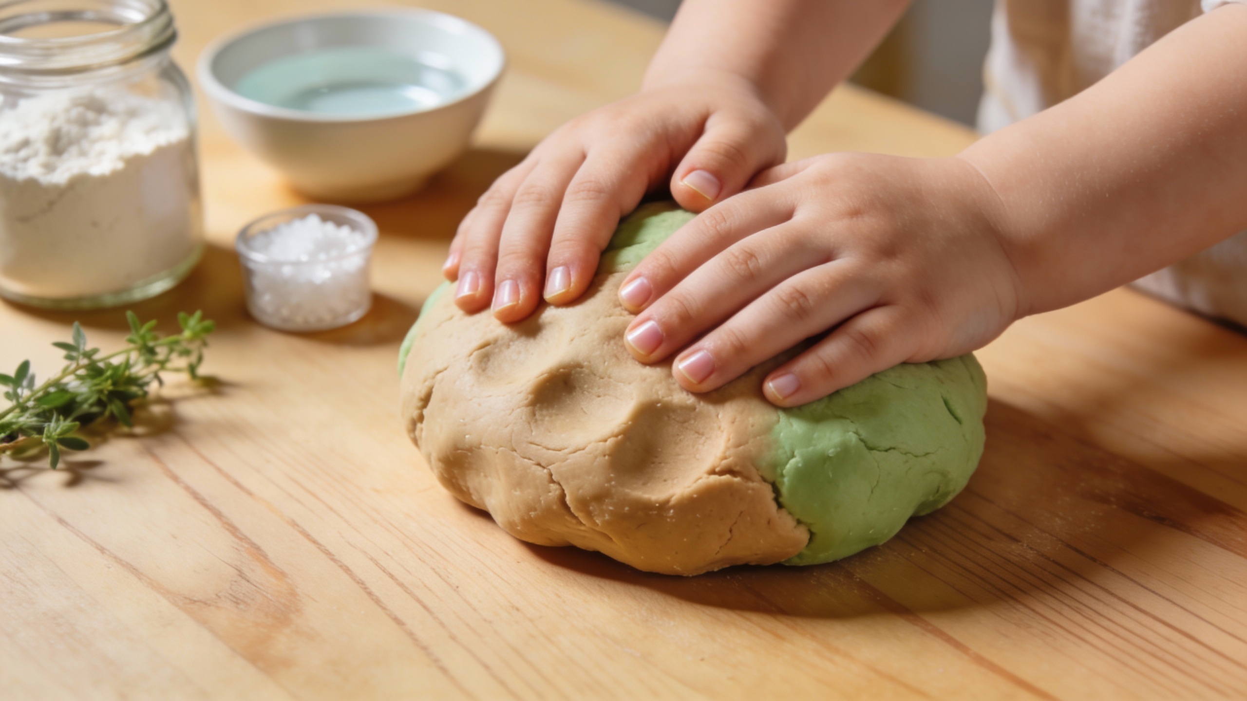 Pâte à modeler maison comestible
