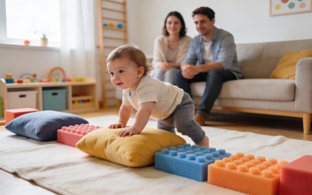 Parcours de motricité : apprendre en s’amusant dès le plus jeune âge dans le salon