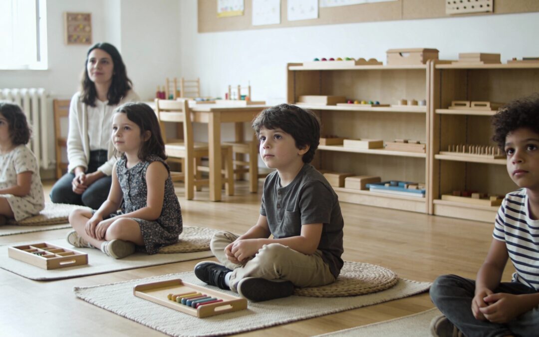 Le jeu du silence Montessori : déroulement, objectifs et mise en pratique
