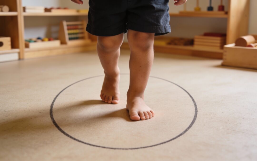 Marcher sur la ligne