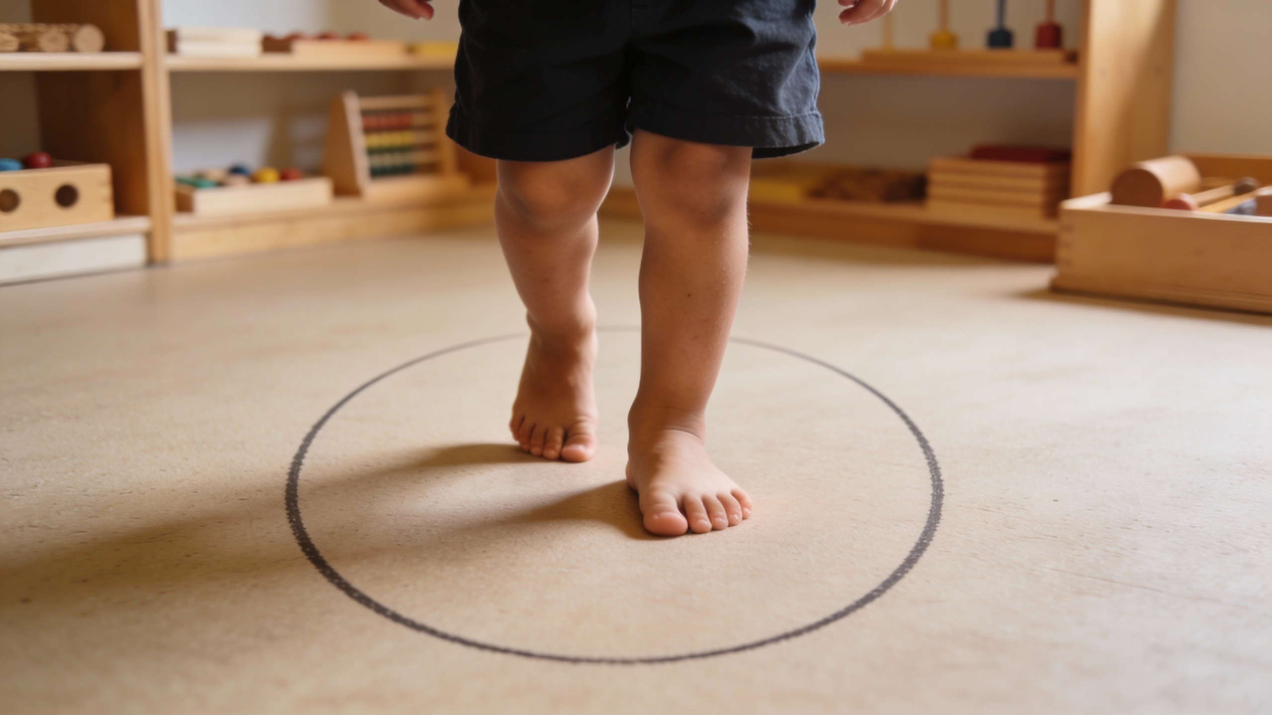 Marcher sur la ligne ellipse