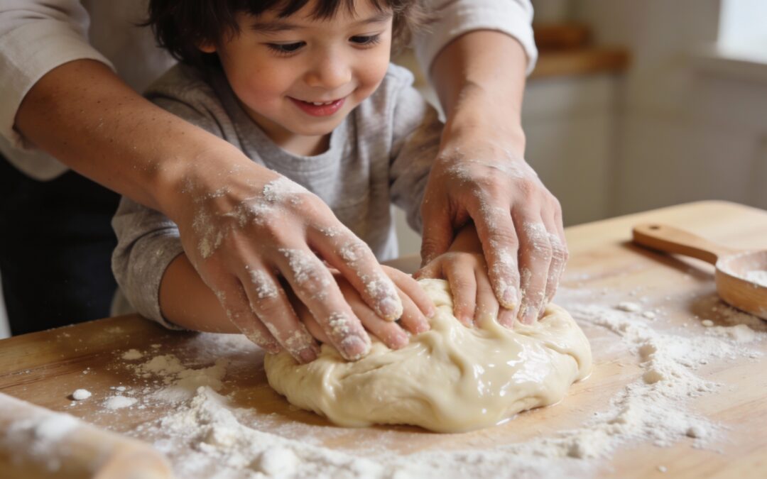 Faire son pain maison avec les enfants