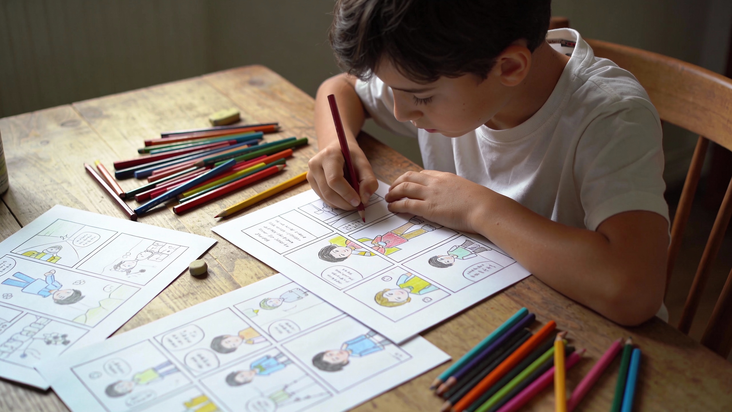 Créer une bande dessinée CM1