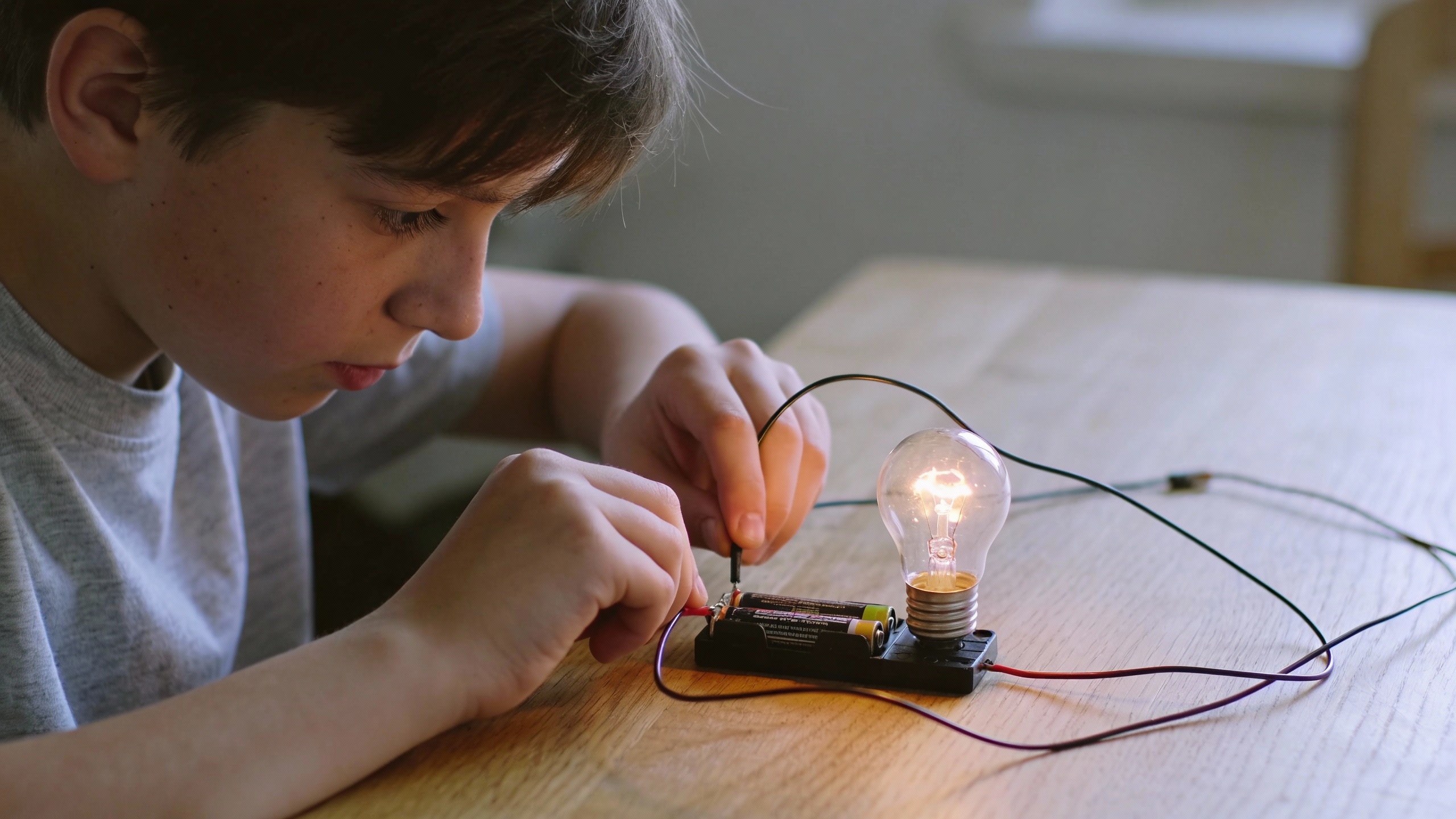 Allumer une ampoule avec une pile : expérience d’électricité simple et concrète