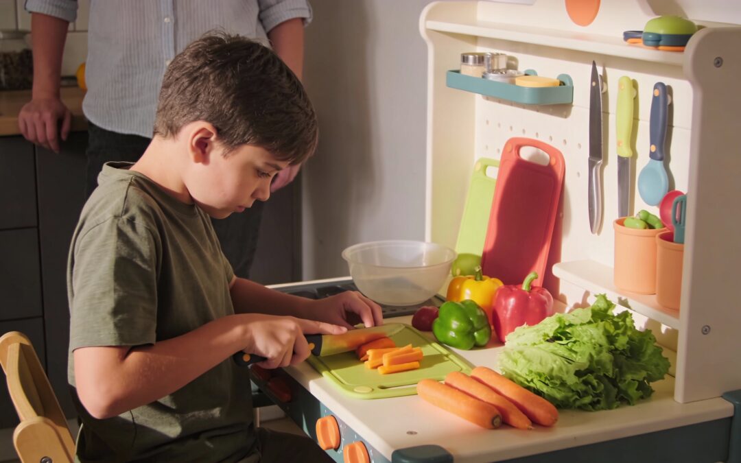 Cuisiner avec des recettes complètes et autonomes pour les enfants