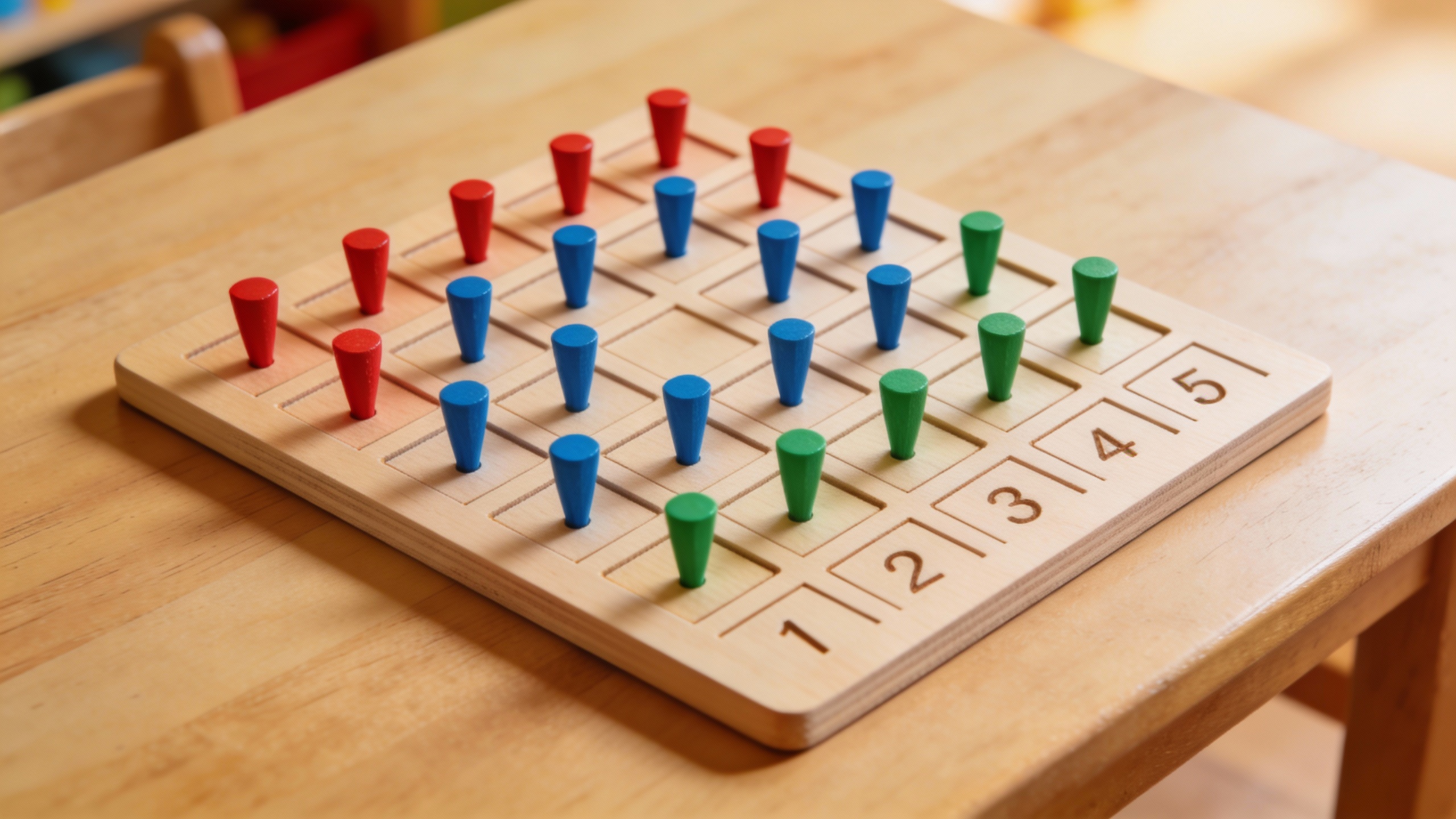 Racine carrée matériel Montessori