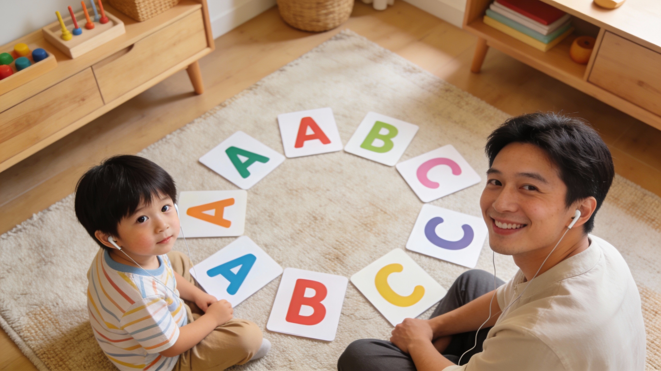 Chanson alphabet anglais enfant