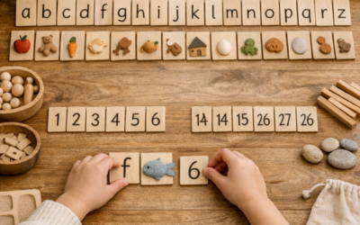 Alphabet numéroté de 1 à 26 : tableau A à Z