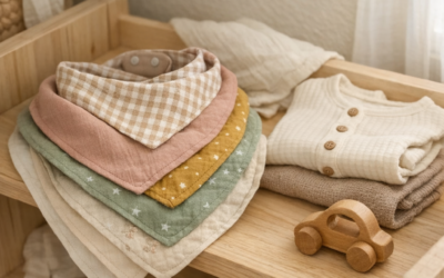 Bavoirs bandana : guide d’achat pour bébé