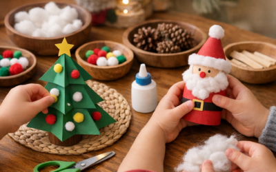 Bricolage Noël maternelle : idées faciles