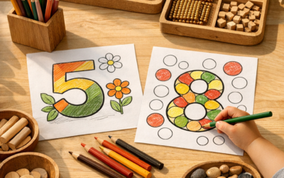 Coloriage en chiffre : guide éducatif dès 3 ans