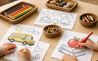Coloriage maternelle : à imprimer dès 3 ans