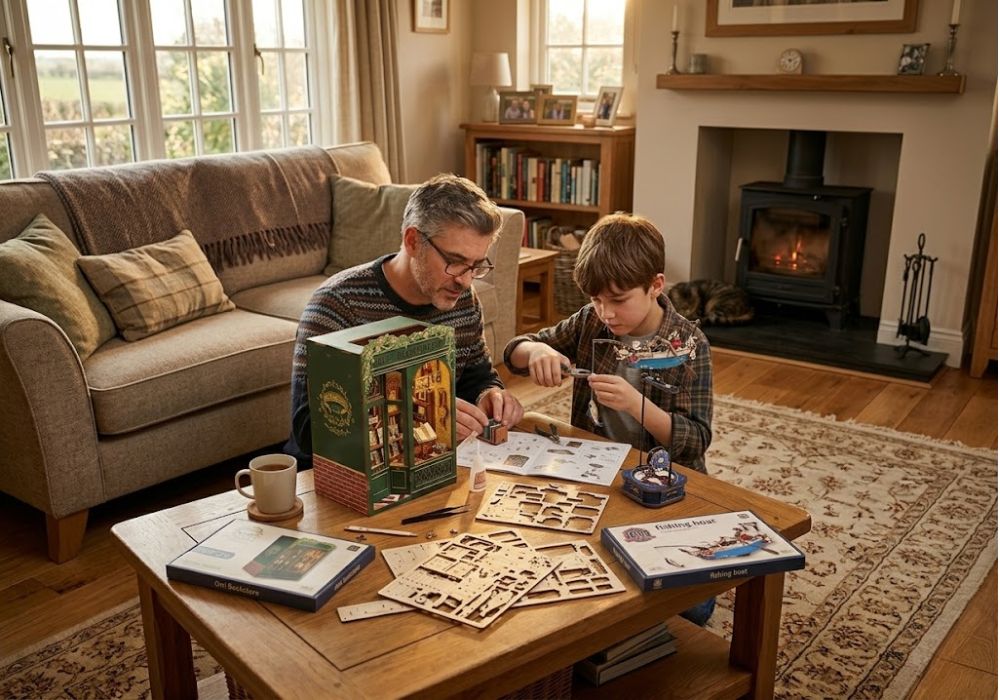  Maquettes en bois et book nooks : l'activité manuelle parfaite pour toute la famille 