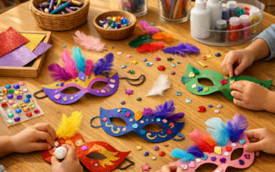 Masque carnaval en maternelle : idées faciles