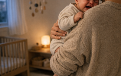 Pleurs de décharge : comprendre bébé le soir