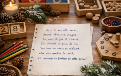 Poésie bonne année : CP, CE1, CE2, CM2