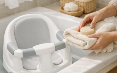 Siège bain bébé : âge, sécurité, comparatif
