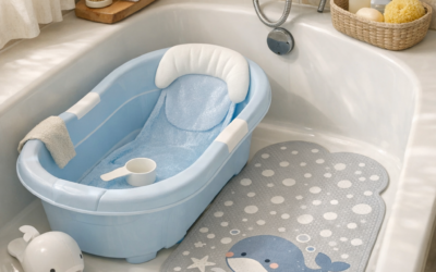 Tapis de bain bébé : guide d’achat et sécurité