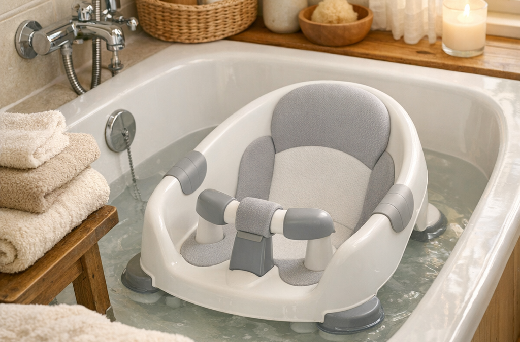 Transate de bain bébé : âge, sécurité, choix