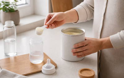 Quantités de lait pour bébé : repères par âge