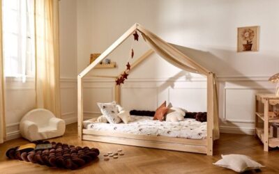 Lit cabane Montessori : pourquoi il favorise l’autonomie de l’enfant
