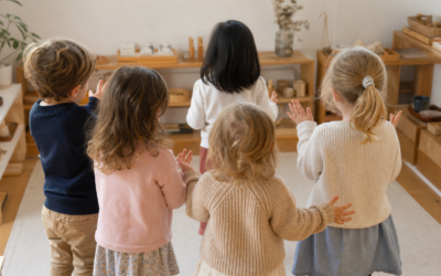Sur le pont d’Avignon : gestes simples pour les enfants