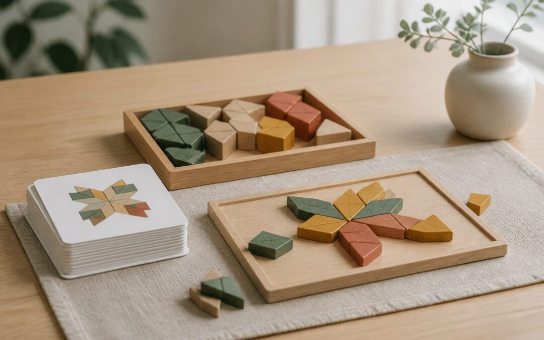 Un jeu de logique Montessori aide l’enfant à raisonner