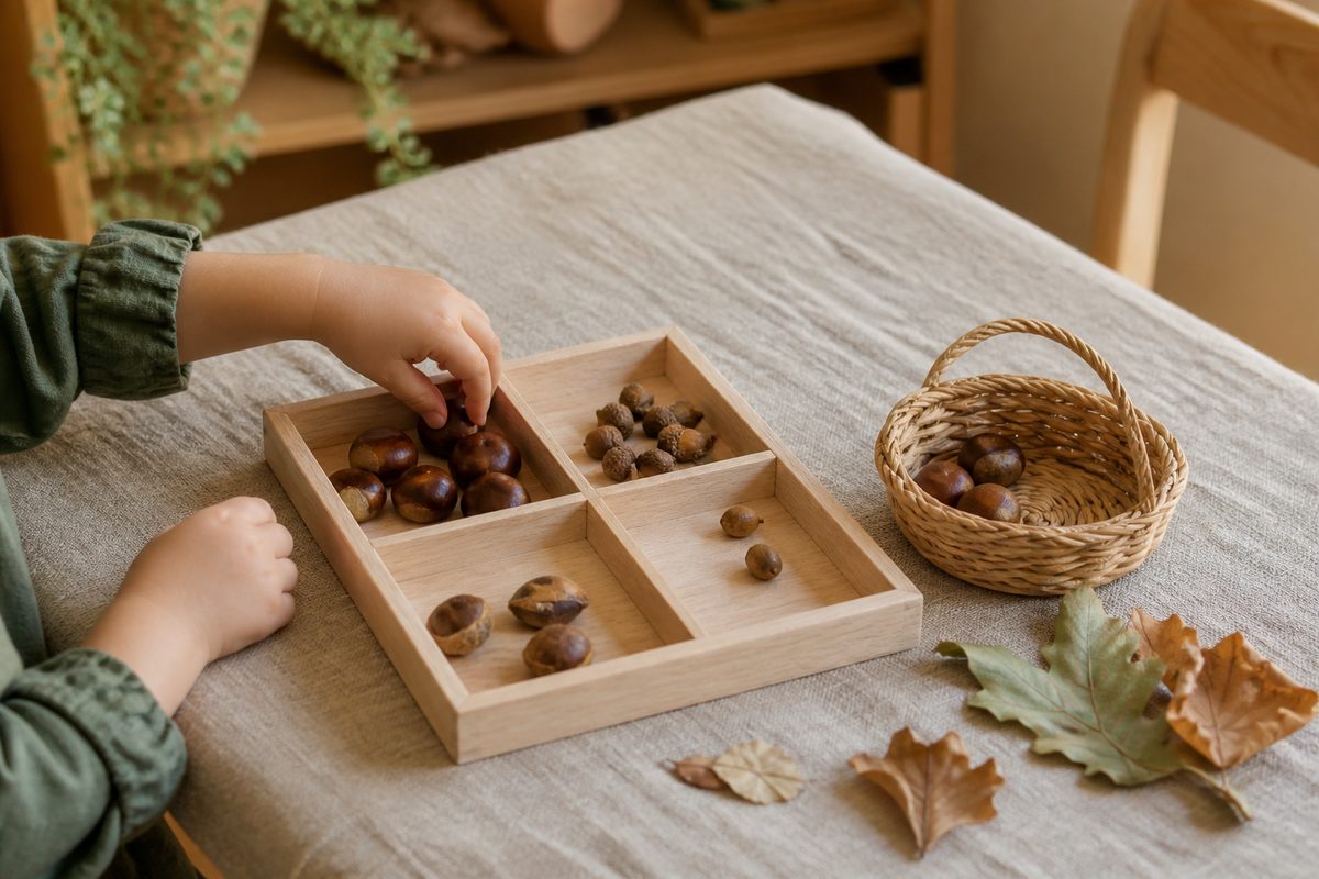 Les châtaignes et les marrons animent les activités d’automne