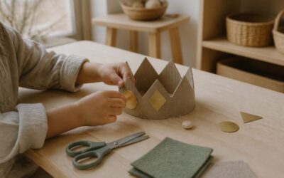 Fabriquer une couronne des rois avec votre enfant
