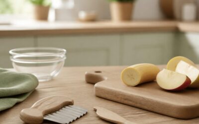 Le couteau Montessori accompagne l’enfant en cuisine